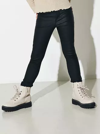 ONLY | Mädchen Jeans in Lederoptik Slim Fit KONROYAL | 